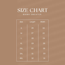 Load image into Gallery viewer, The Original 100% Cotton Crewneck Mama Sweater
