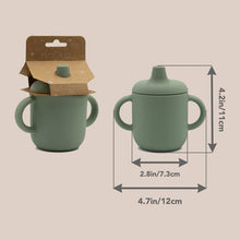 Load image into Gallery viewer, Silicone Non-Spill Sippy 6oz

