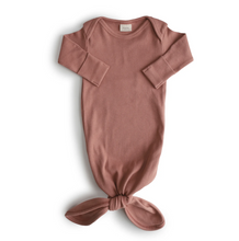 Load image into Gallery viewer, Ribbed Knotted Baby Gown
