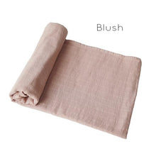 Load image into Gallery viewer, Organic Cotton Muslin Swaddle Blanket

