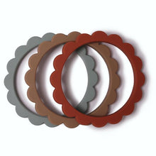 Load image into Gallery viewer, Flower Teething Bracelet 3-Pack
