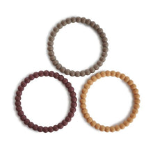 Load image into Gallery viewer, Pearl Teething Bracelet 3-Pack
