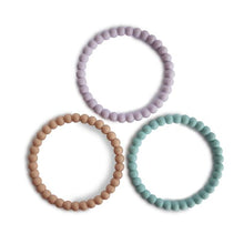 Load image into Gallery viewer, Pearl Teething Bracelet 3-Pack
