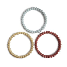 Load image into Gallery viewer, Pearl Teething Bracelet 3-Pack
