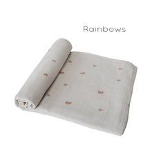 Load image into Gallery viewer, Organic Cotton Muslin Swaddle Blanket

