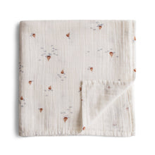Load image into Gallery viewer, Organic Cotton Muslin Swaddle Blanket
