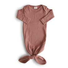 Load image into Gallery viewer, Ribbed Knotted Baby Gown
