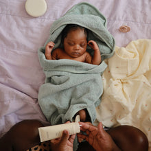 Load image into Gallery viewer, Organic Cotton Baby Hooded Towel
