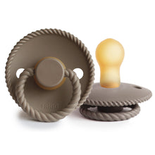 Load image into Gallery viewer, FRIGG Rope Natural Rubber Pacifier

