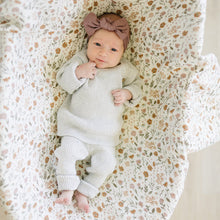 Load image into Gallery viewer, Ribbed Knit Layette Set
