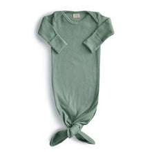 Load image into Gallery viewer, Ribbed Knotted Baby Gown
