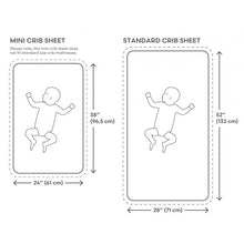 Load image into Gallery viewer, Mini Crib Sheet Muslin Cotton
