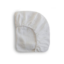 Load image into Gallery viewer, Mini Crib Sheet Muslin Cotton
